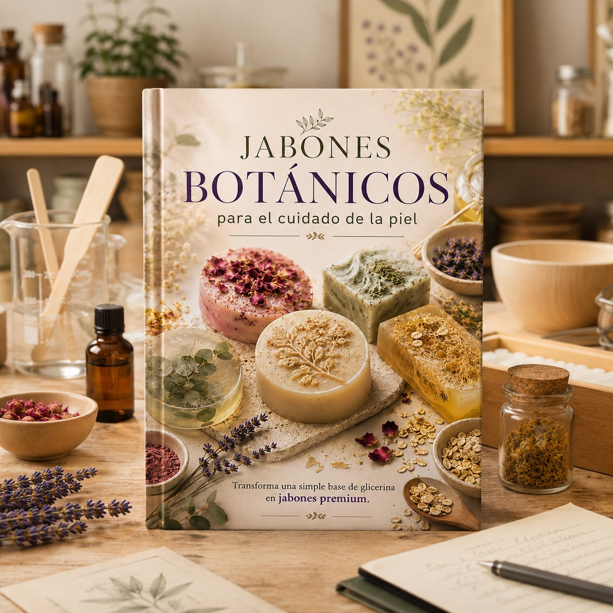 Jabones Botánicos + 3 bonos 🎁